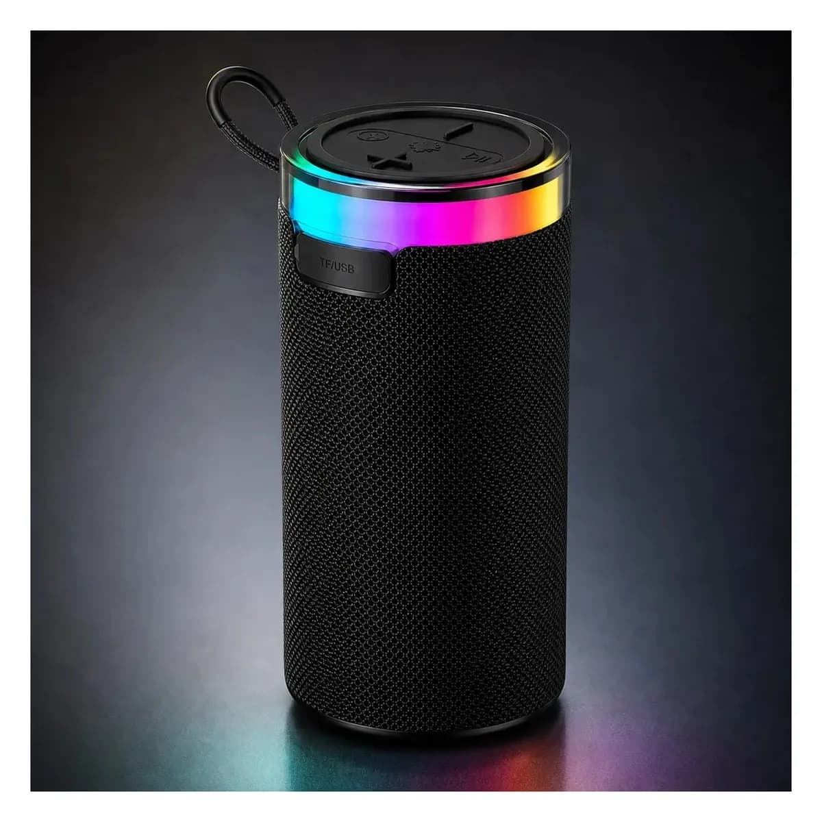 Caixa de Som Bluetooth 5.4 Kaidi KNC828 10W com LED, foto 4