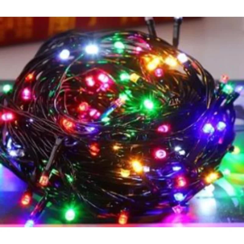 Pisca Strobo 100 LEDs Colorido 127V, foto 1