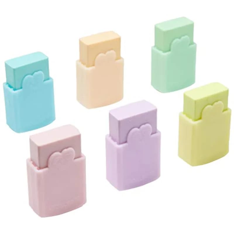Borracha Plástica Color Pastel Trend com Capa Pote, foto 1