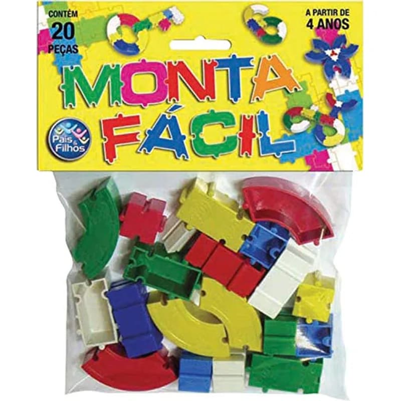 Monta Facil Solapa - 20 Peças Única, foto 1