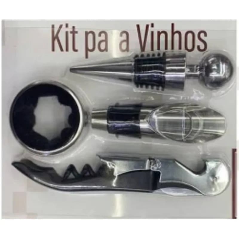 Kit para Vinhos 4 Peças, foto 1