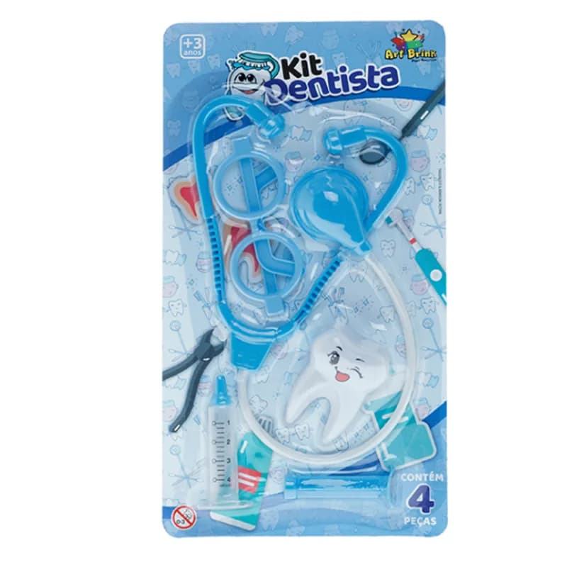 Kit Dentista 4PC Azul, foto 1
