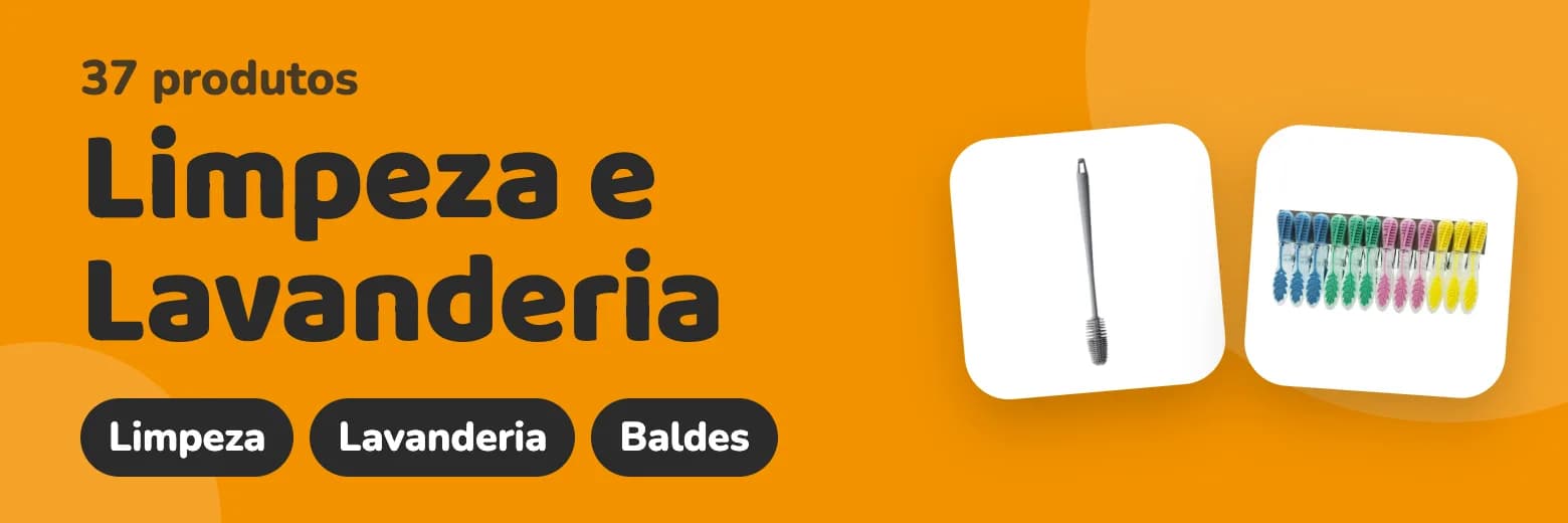 Limpeza e Lavanderia: tem na Éde