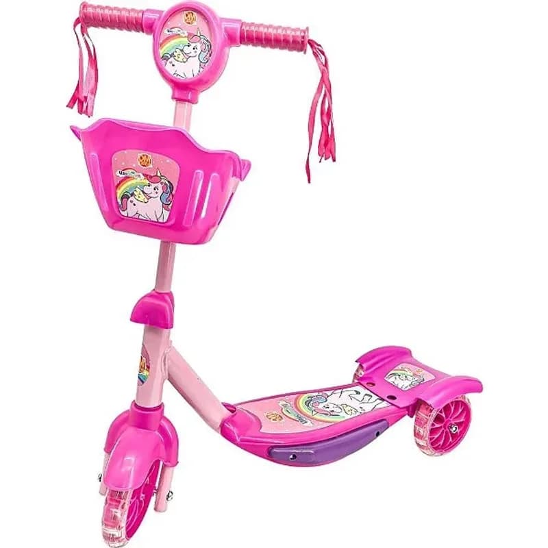Patinete com Cesta Unicórnio, foto 1