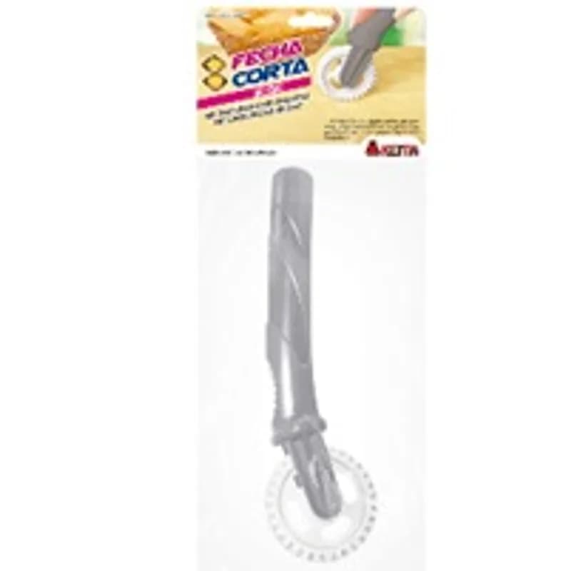 Cortador de Massa 16cm Plástico Cinza - CAR01, foto 1