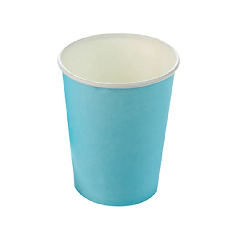 Copo Papel Liso Azul Bebê, foto 1