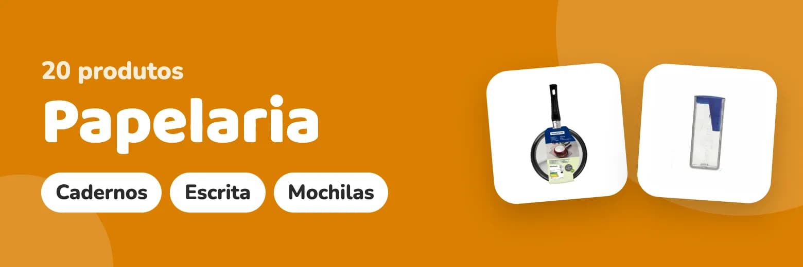 Papelaria: tem na Éde